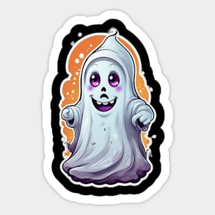 Boo-tiful Threads: Spook-tacular Ghost Tees for Every Occasion Sticker